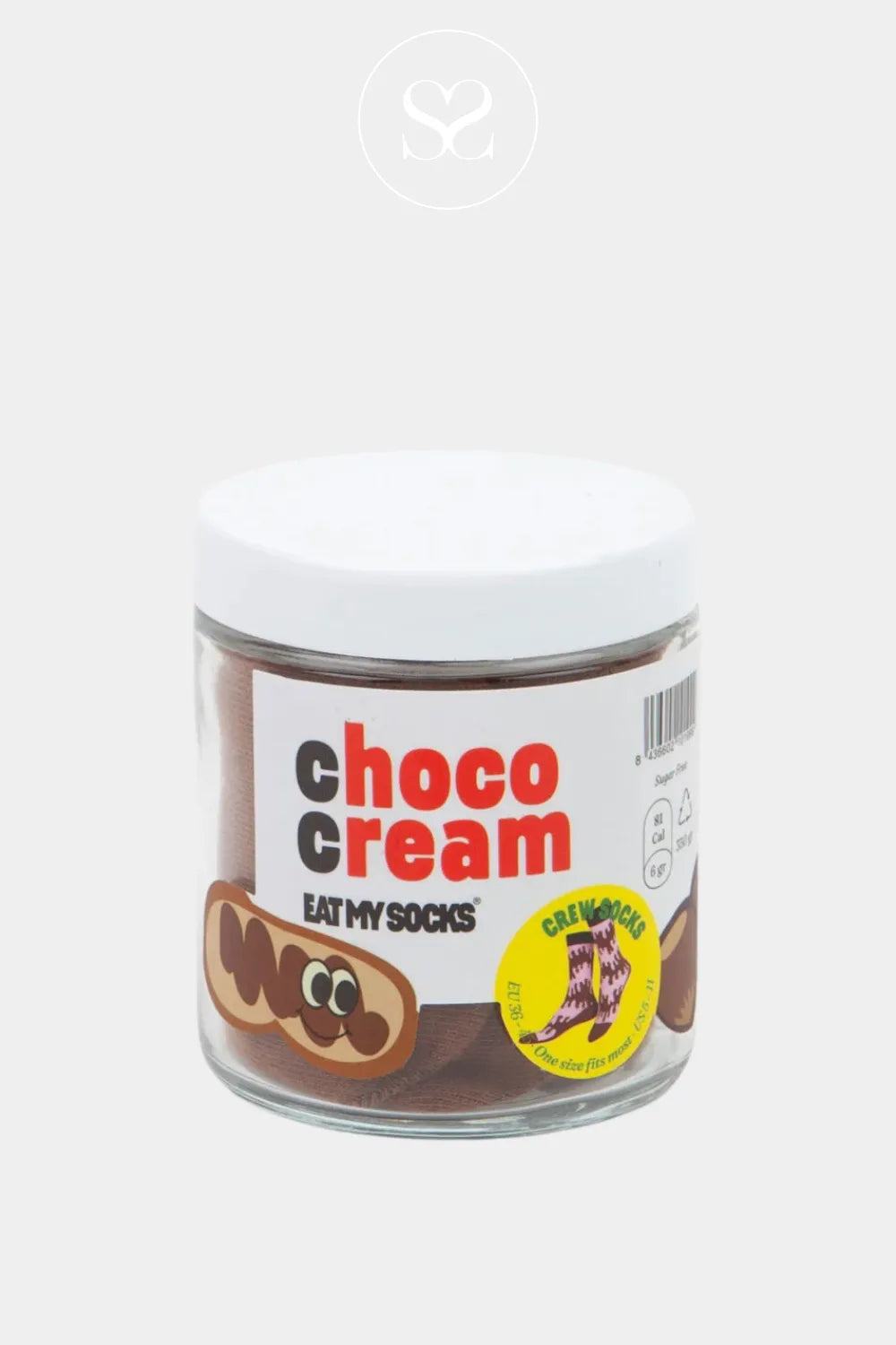 EAT MY SOCKS CHOCO CREAM SOCKS