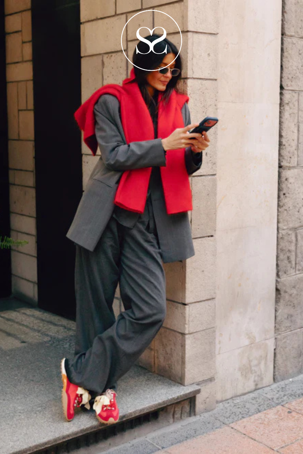 BRIDGE MKII RED TRAINERS IRELAND 