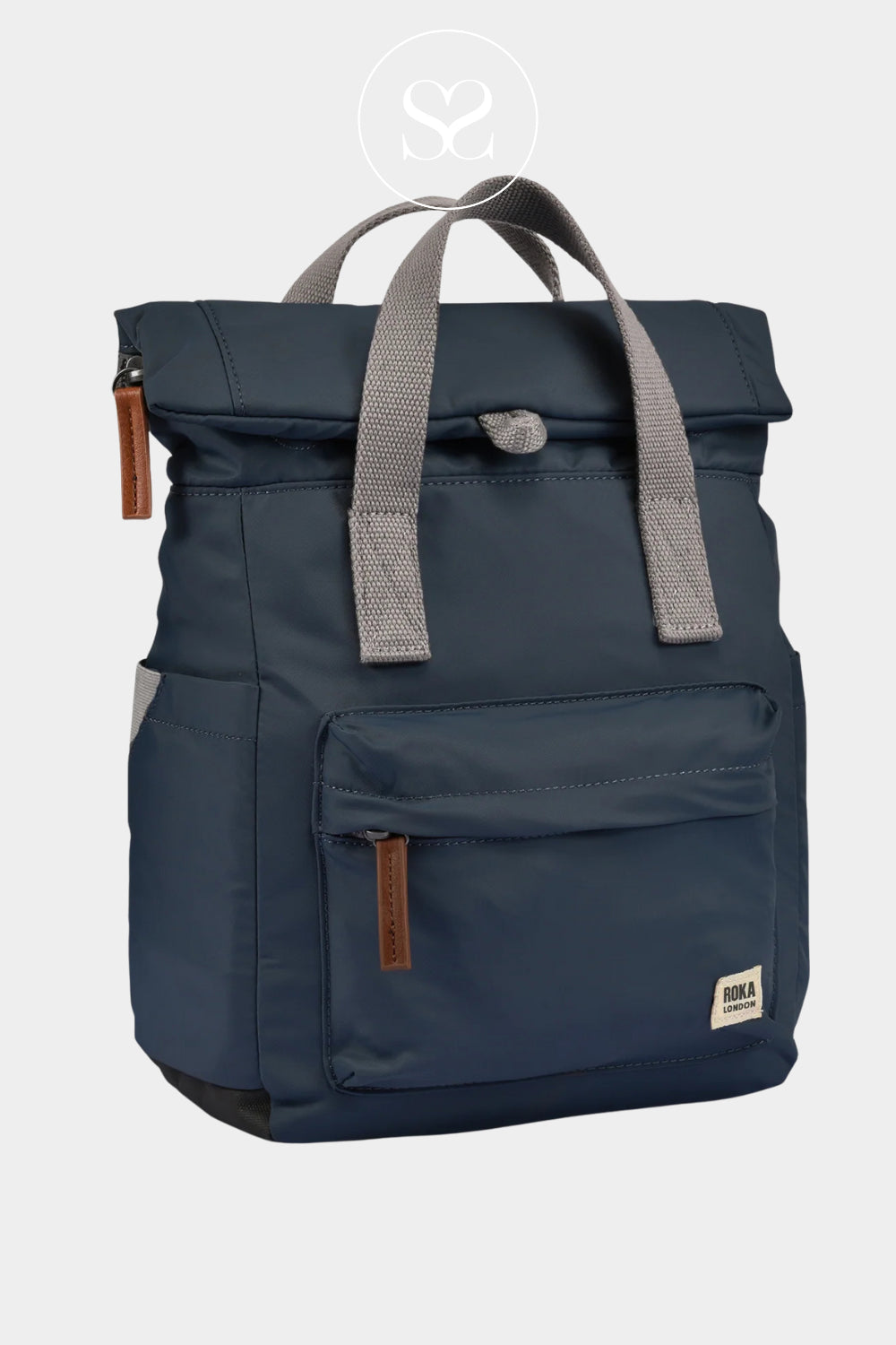 Roka Smoke Grey Blue Waterproof Backpack - Canfield B Small in Ireland