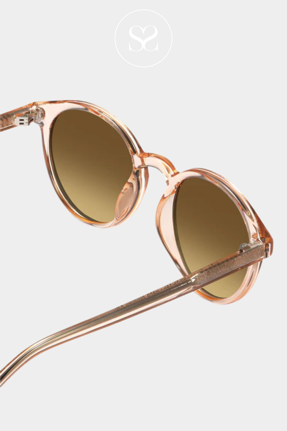 Eco Shades Brown Rounded Sunglasses - Zannon