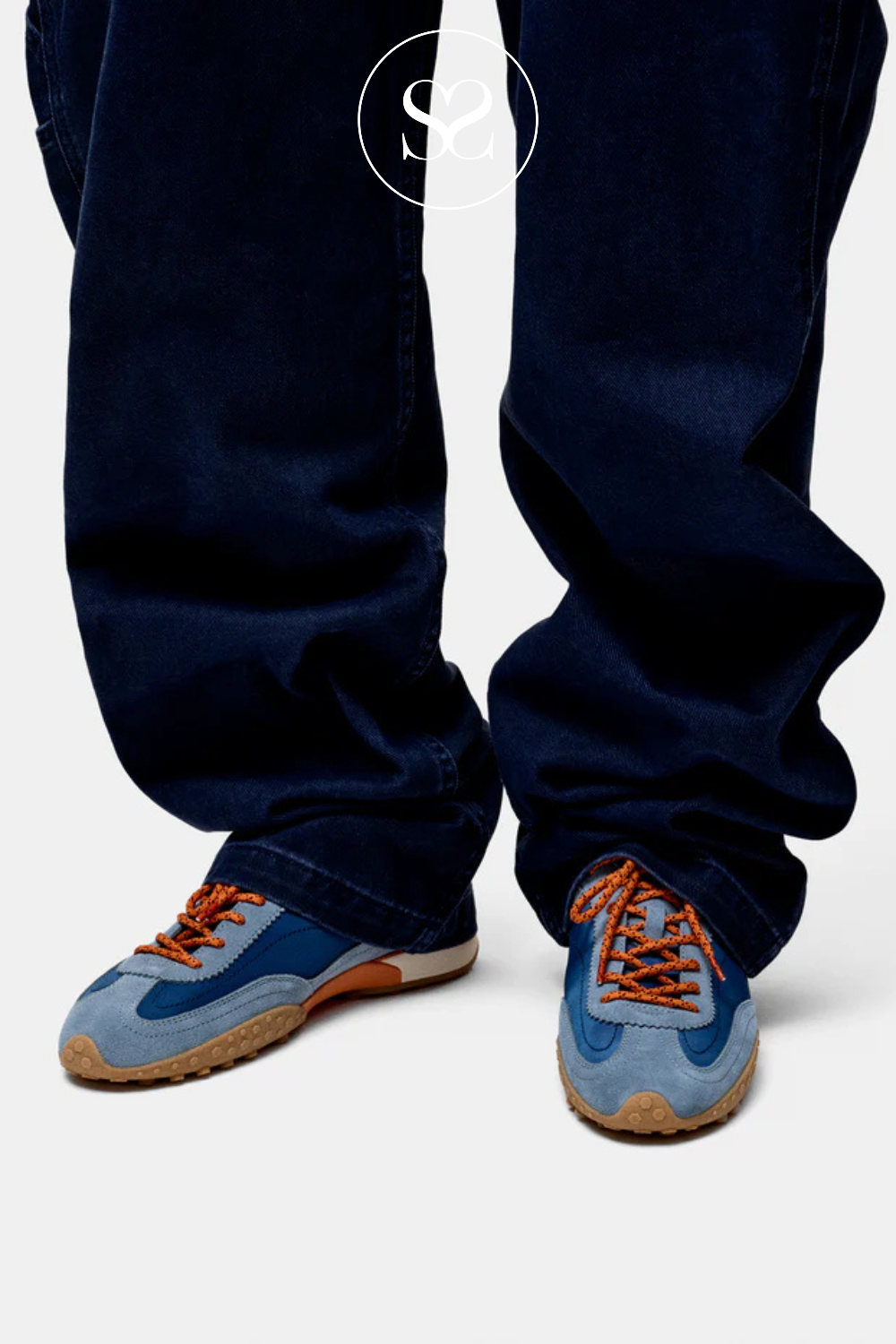 Hoff Blue Sporty Low Profile Trainer For Women - Bridge Mkii ireland