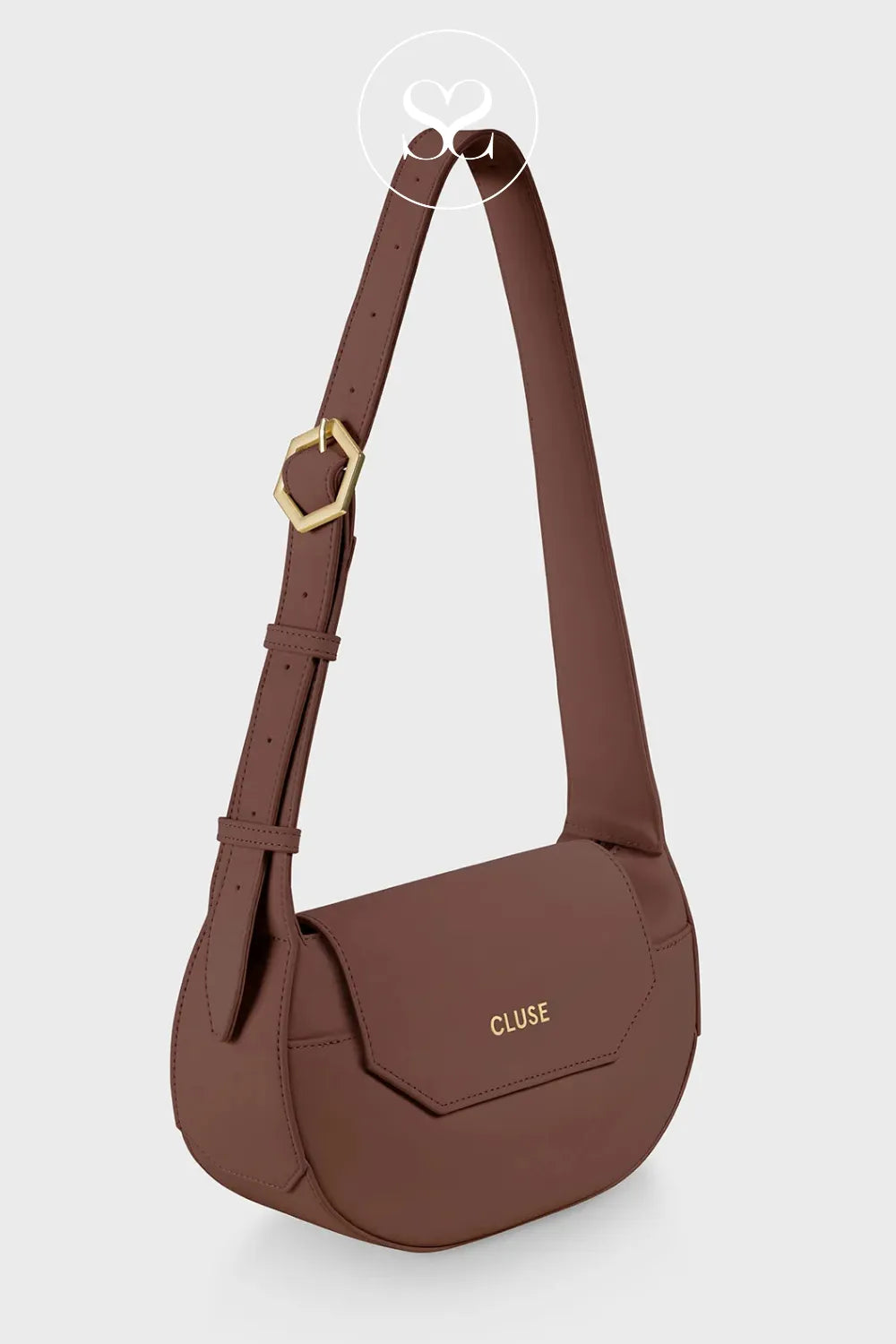 CLUSE BROWN PETITE CROSSBODY BAG - CX04204