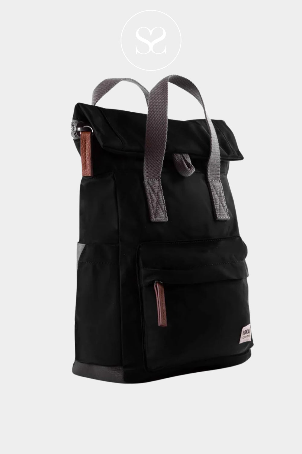 Buy Black Waterproof Backpack - Roka London Canfield B Small