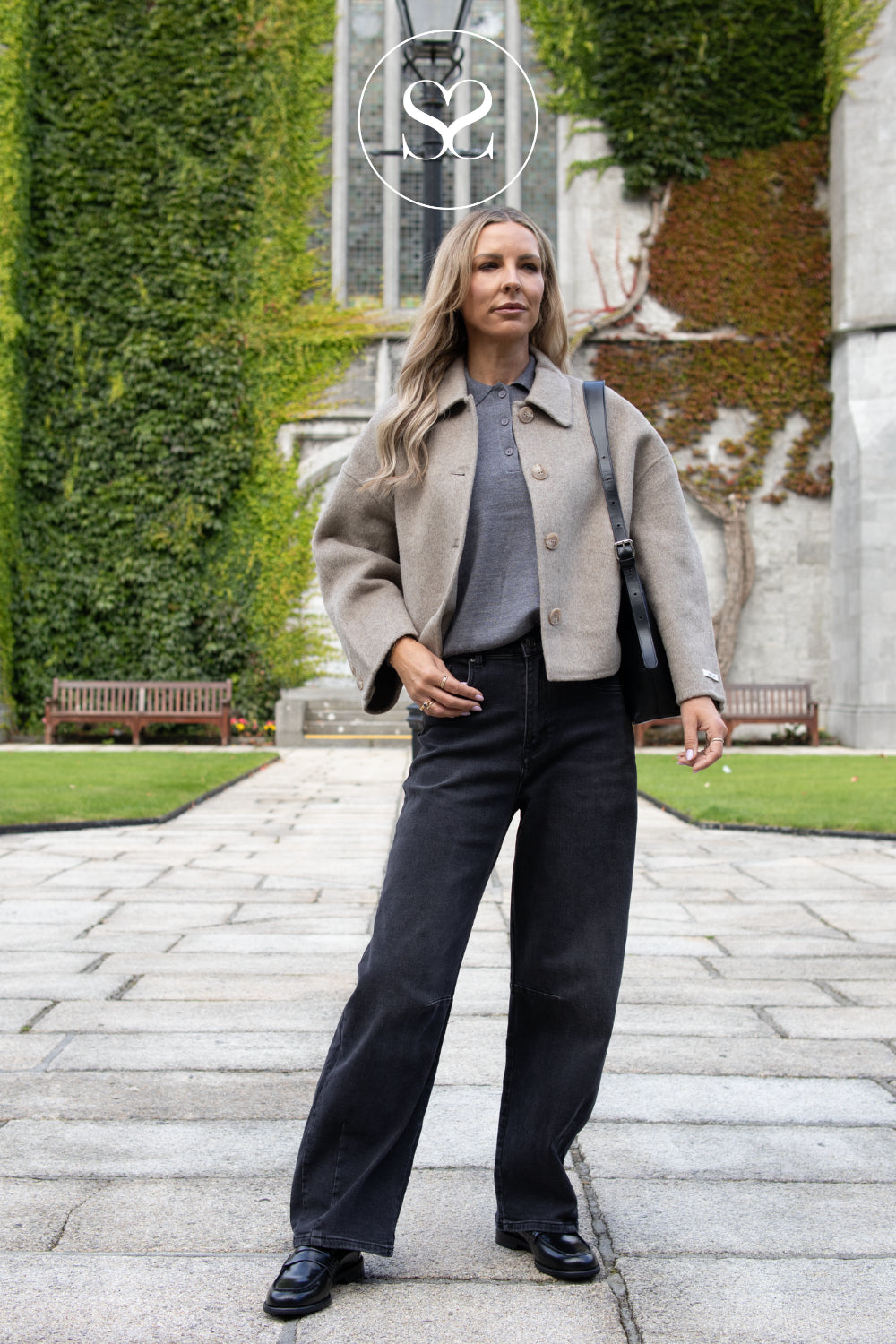 Black Barrel Jeans - Louisa