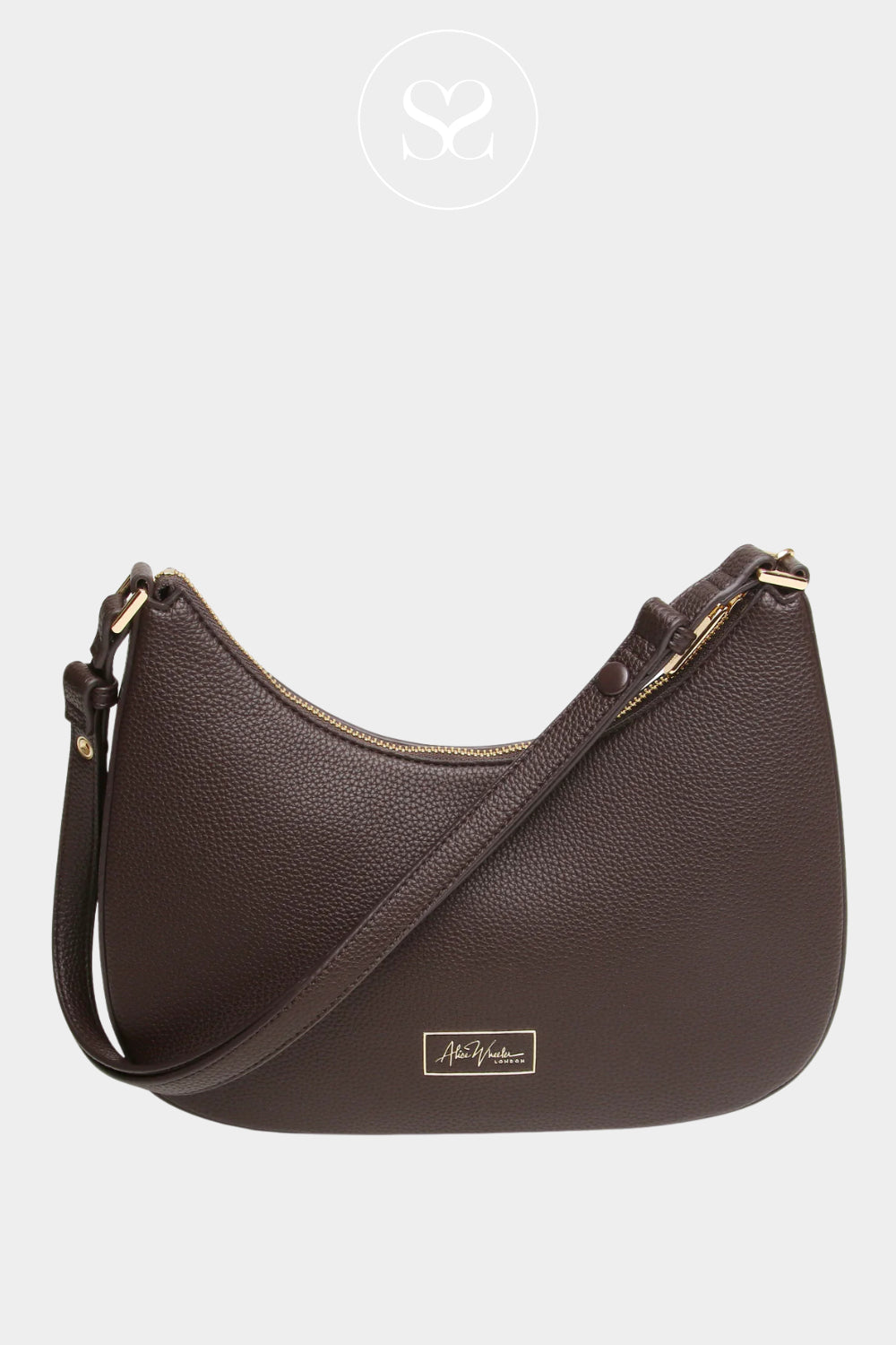 ALICE WHEELER BROWN CROSS BODY BAG ASCOT