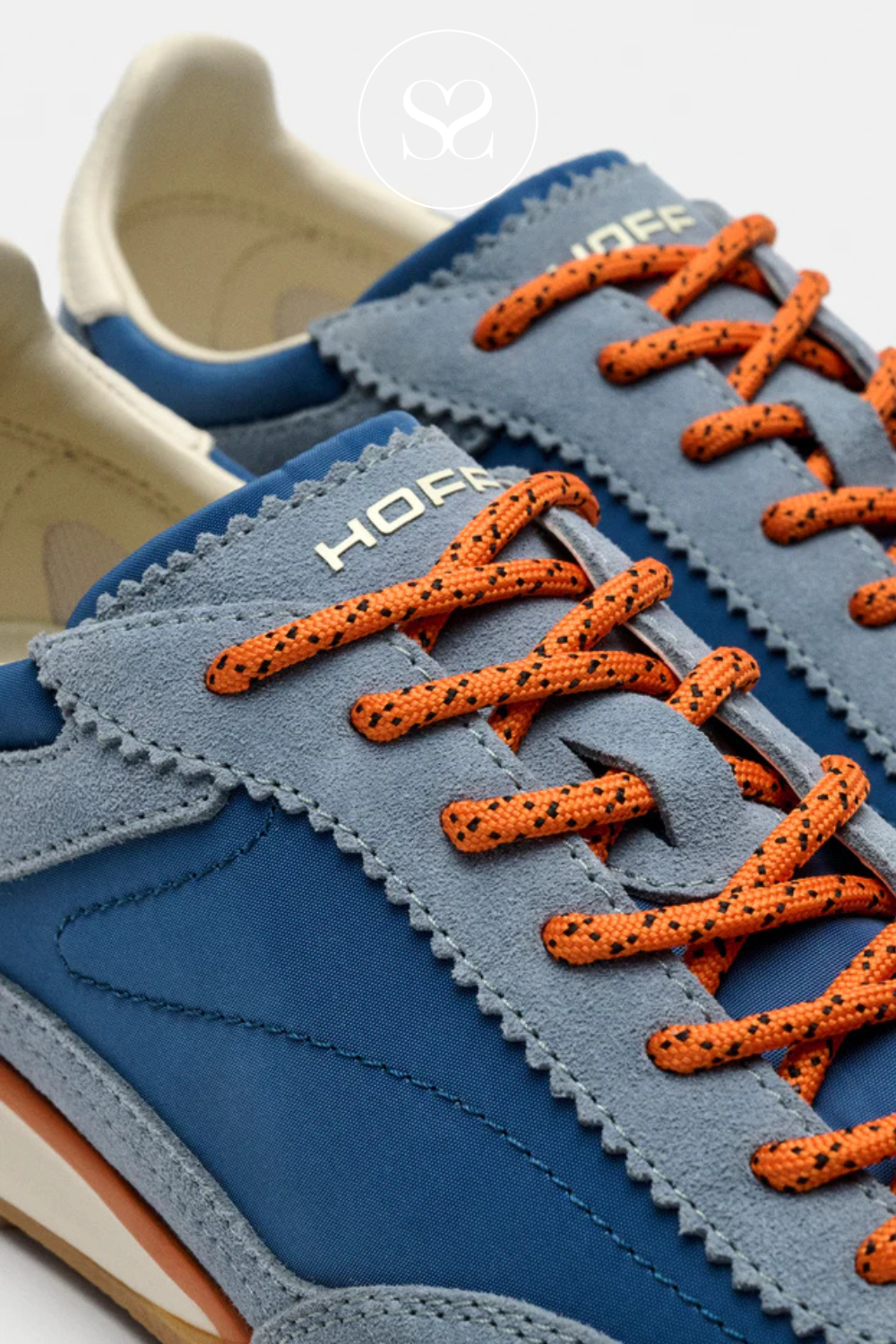 Hoff Blue Sporty Low Profile Trainer For Women - Bridge Mkii ireland