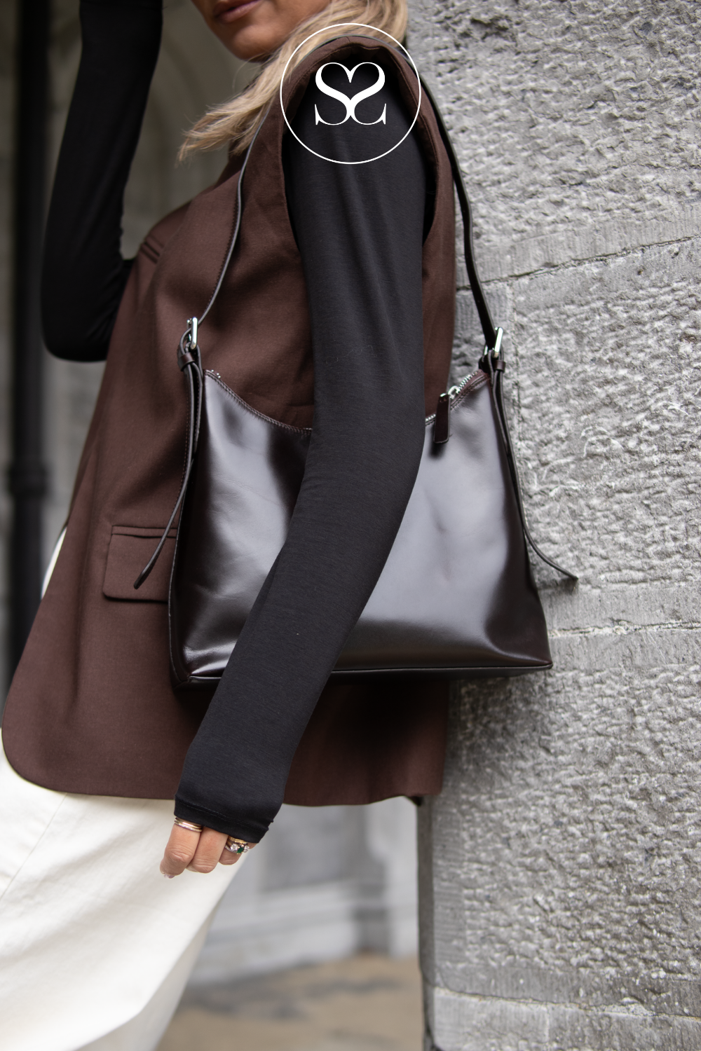 MSCH Copenhagen Black Roll Neck Long Sleeved Top - Betrina