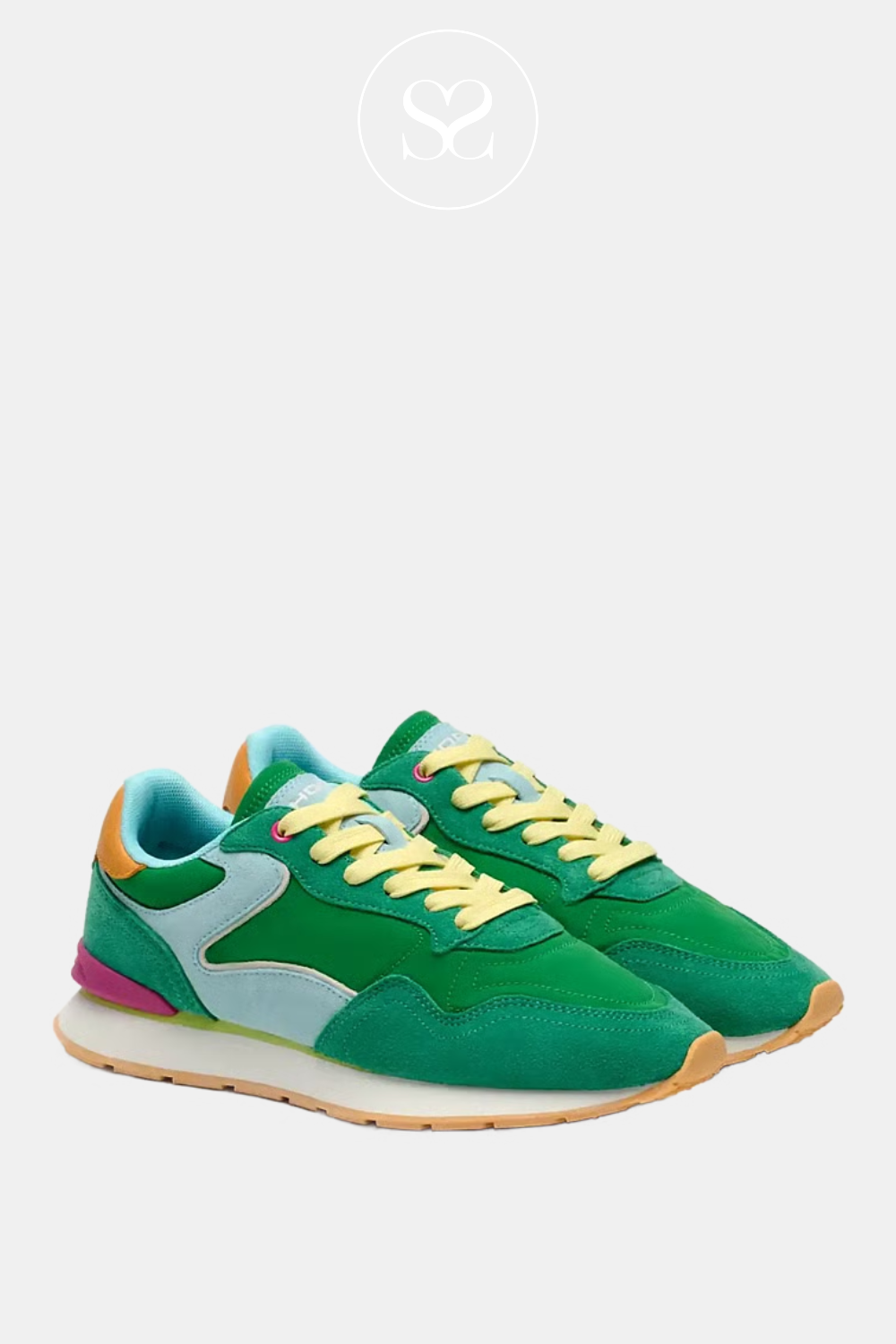 Hoff Green Sporty Trainers - City Dopamine