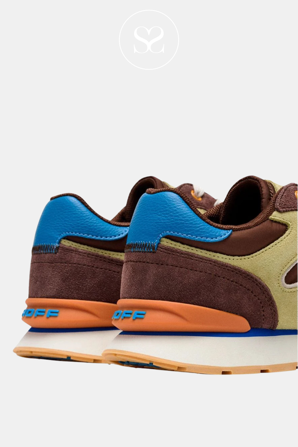 Hoff Brown Sporty Wedge Trainers - City Dopamine ireland 