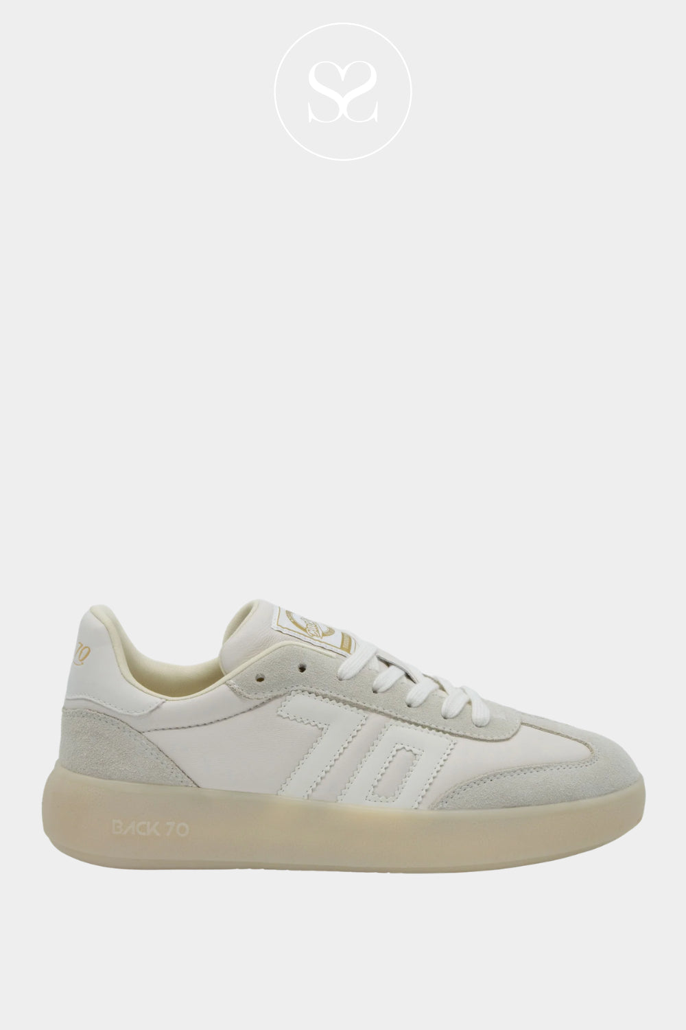 Back70 White Chunky Trainers - Brooklyn - Ireland