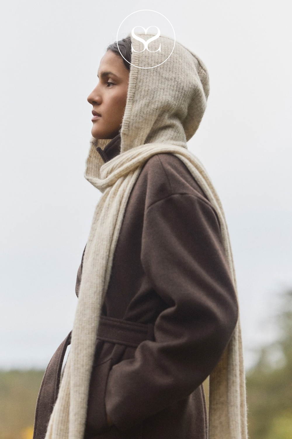 MSCH Beige scarf - Bondie Hope