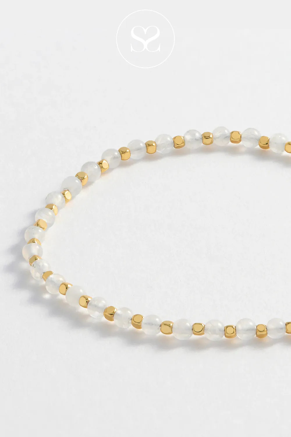 ESTELLA BARTLETT MOONSTONE AMELIA BRACELET EBB5945G Lightweight and easy to wear