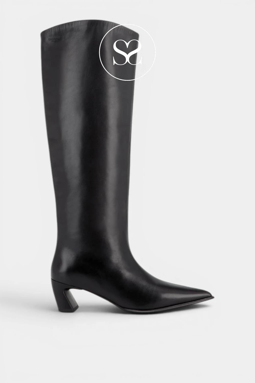 Vagabond Black Knee High Boots- Ilona 6232-201