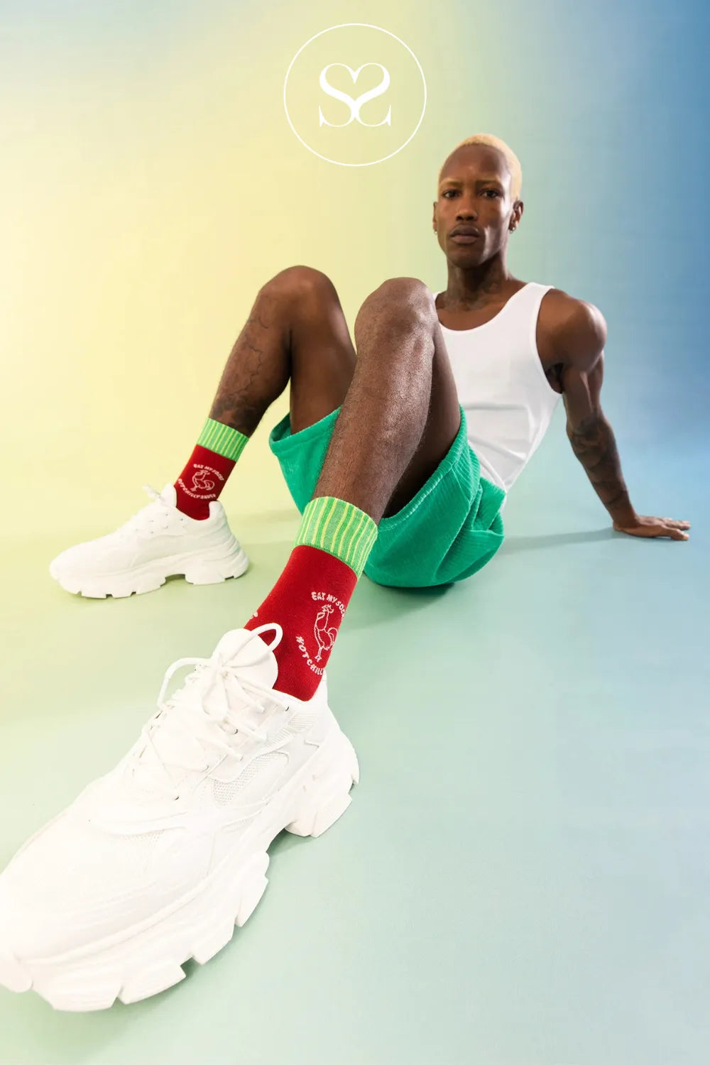 EAT MY SOCKS HOT SAUCE SOCKS