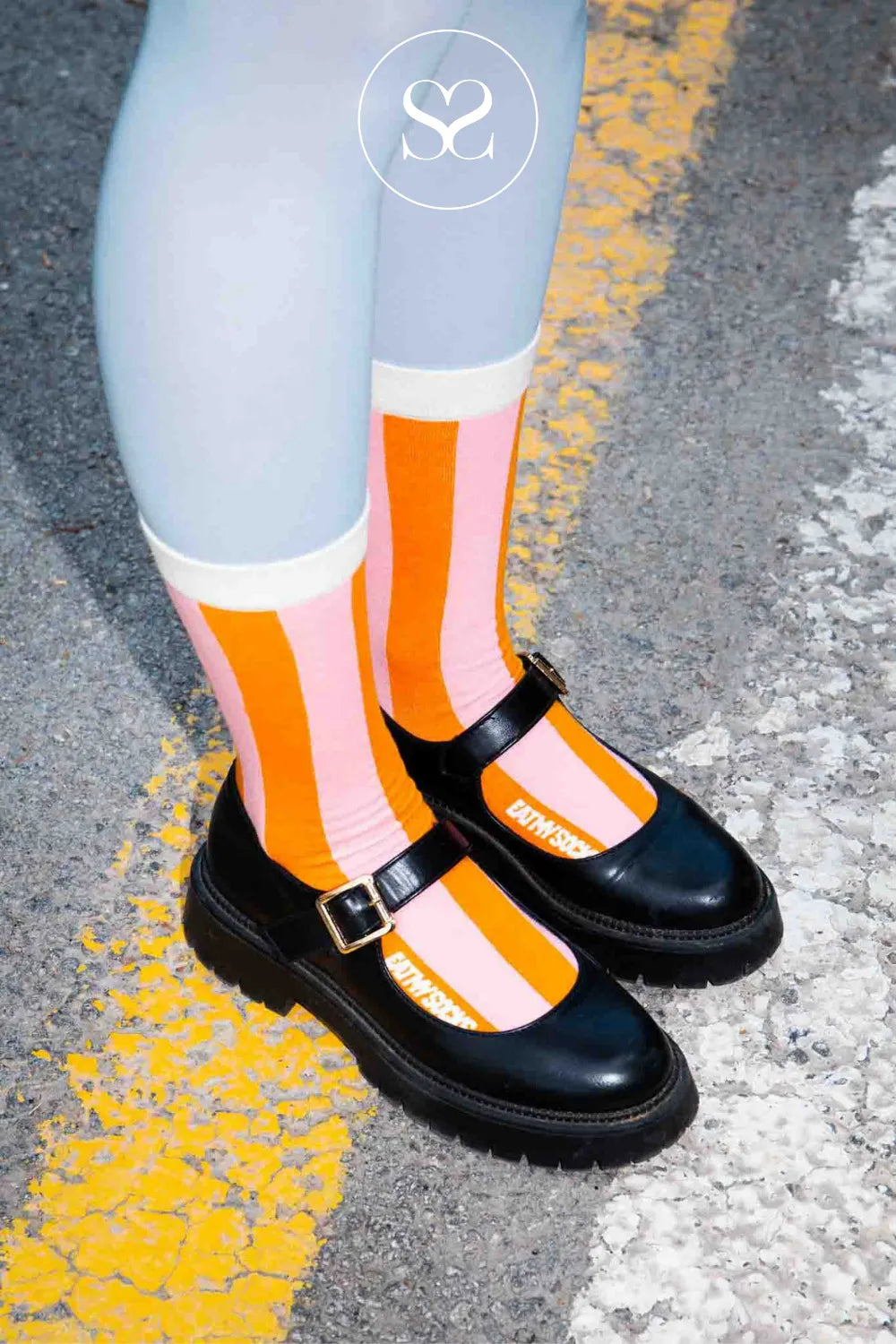 EAT MY SOCKS ADULTS STRAWBERRY SODA SOCKS