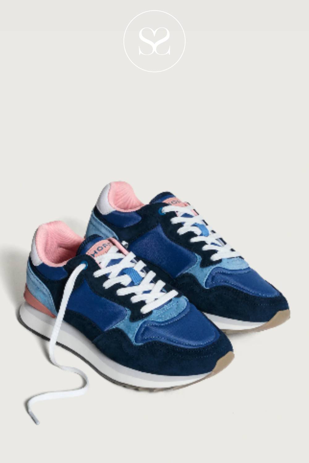 vibrant blue sneakers for women from HOFF 