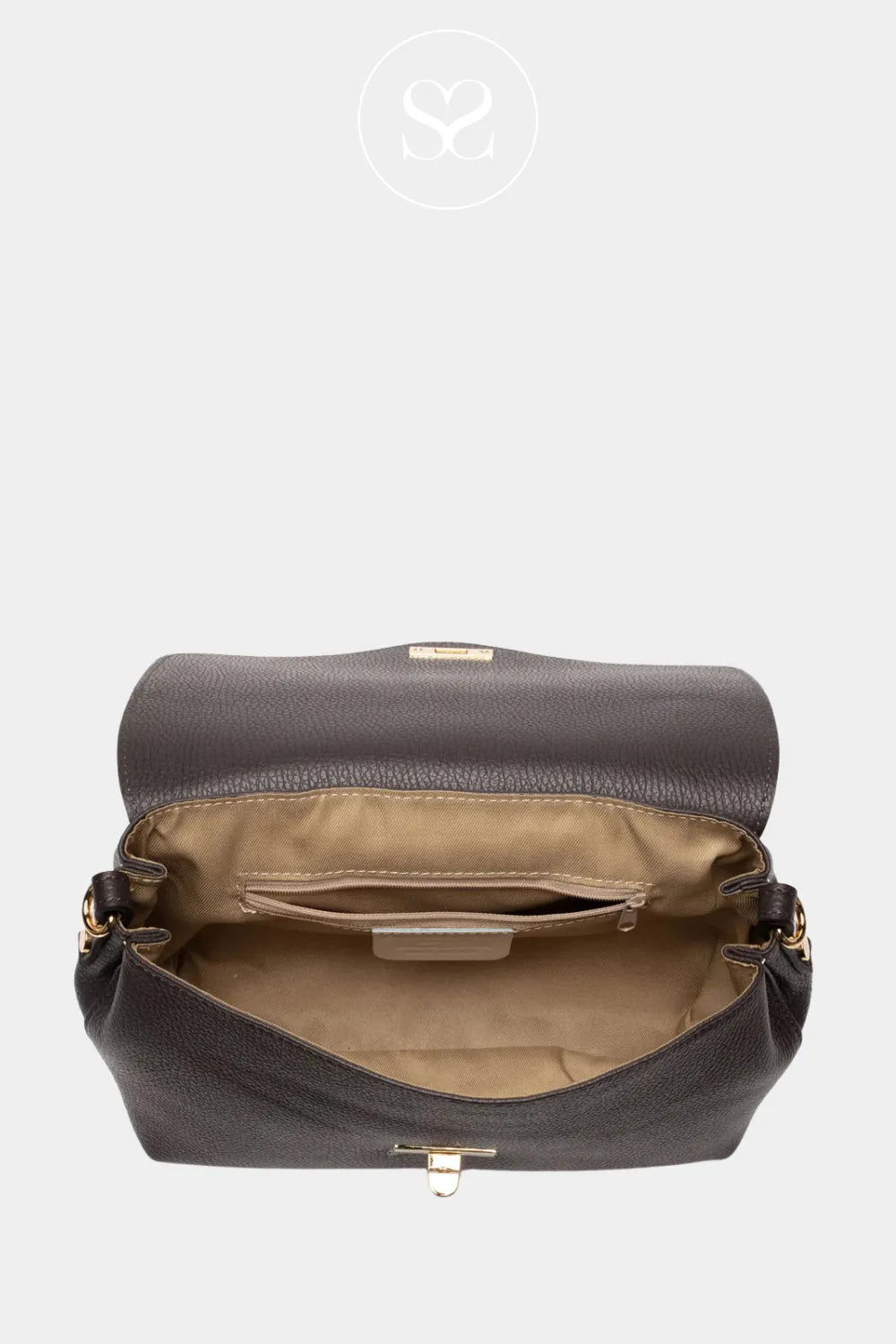 ELIE BEAUMONT - WINE CROSSBODY BAG - TWIST REGULAR
