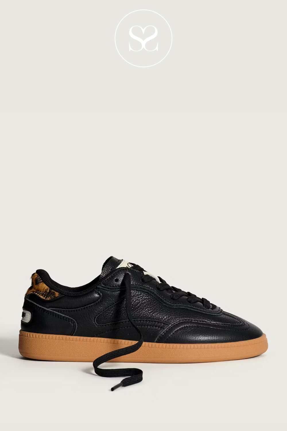 HOFF BLACK FLATFORM TRAINERS FOR WOMEN -  ALLEY