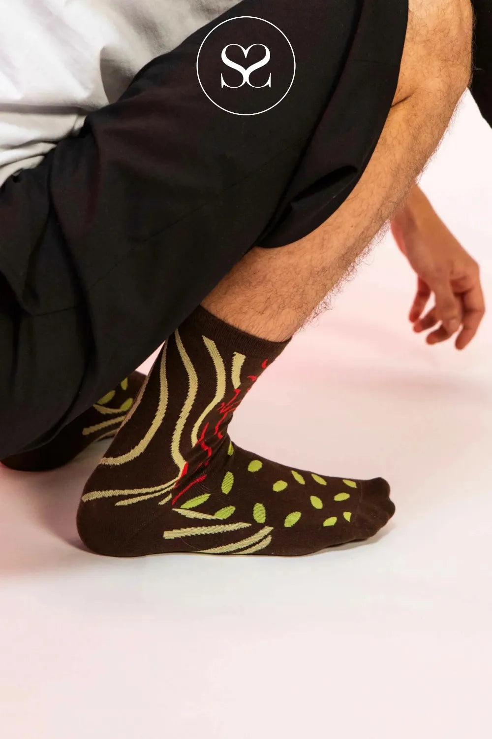 EAT MY SOCKS CHOCOLATE BOX SOCKS