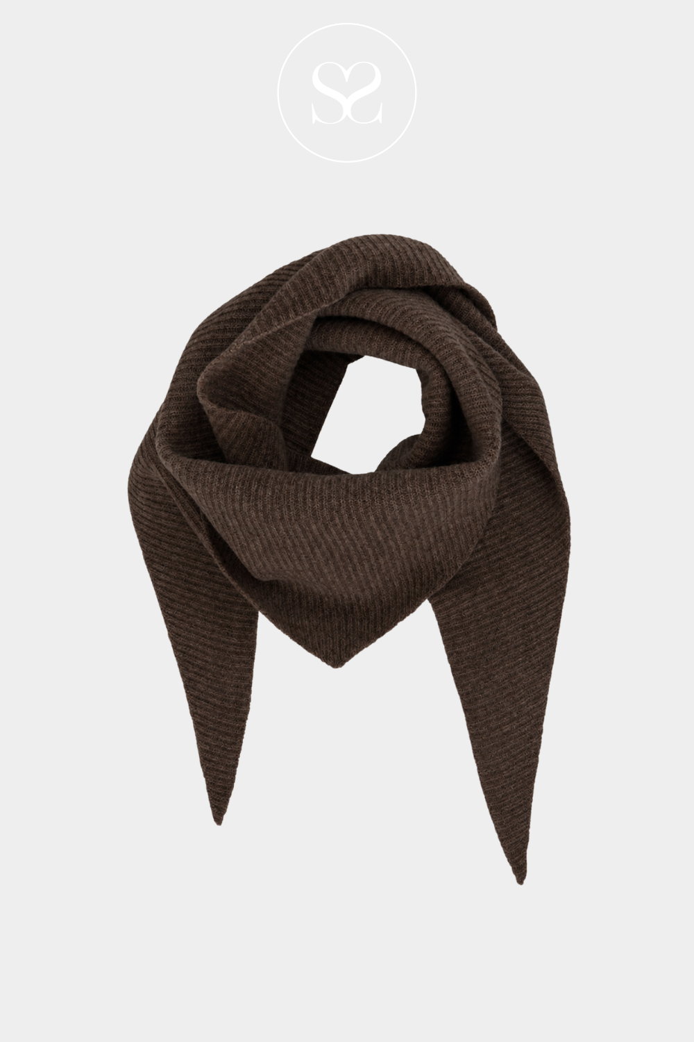 MSCH Lowee Brown Scarf