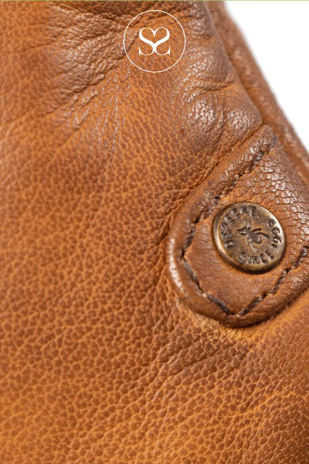 DEPECHE Tan Cross-body Bum-bag 15814 