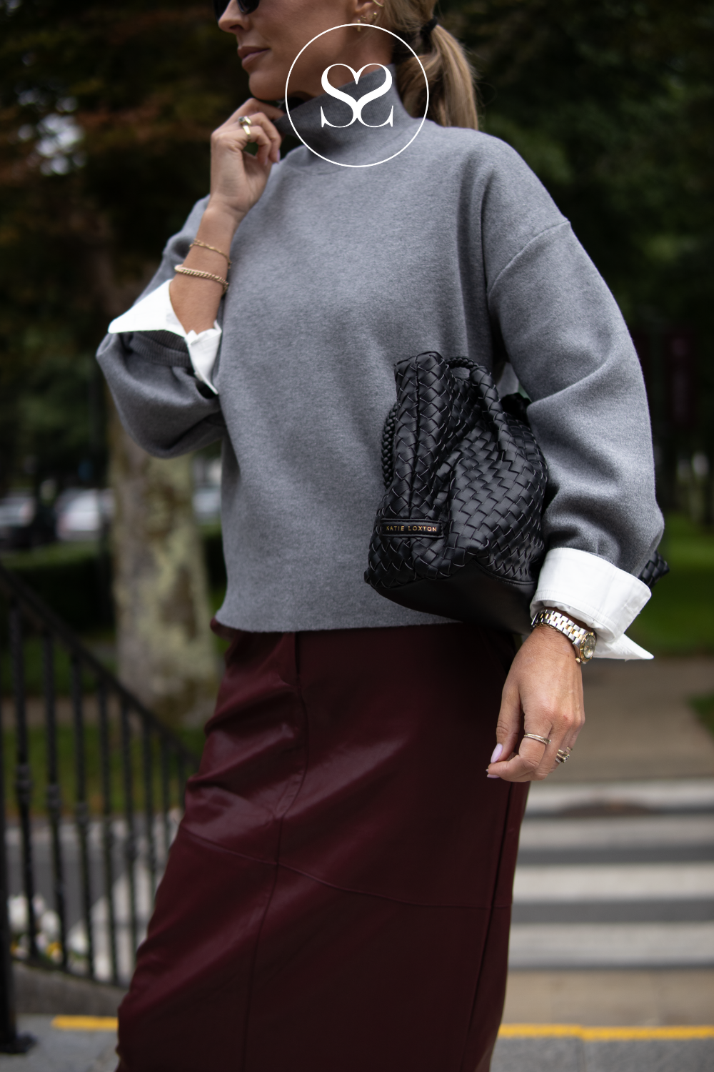 Grey Turtleneck Jumper - Mercy East