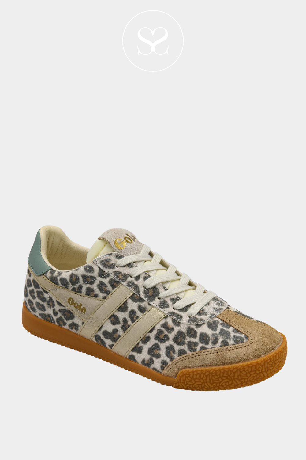 GOLA Leopard Print Retro Trainers - Elan Safari ireland