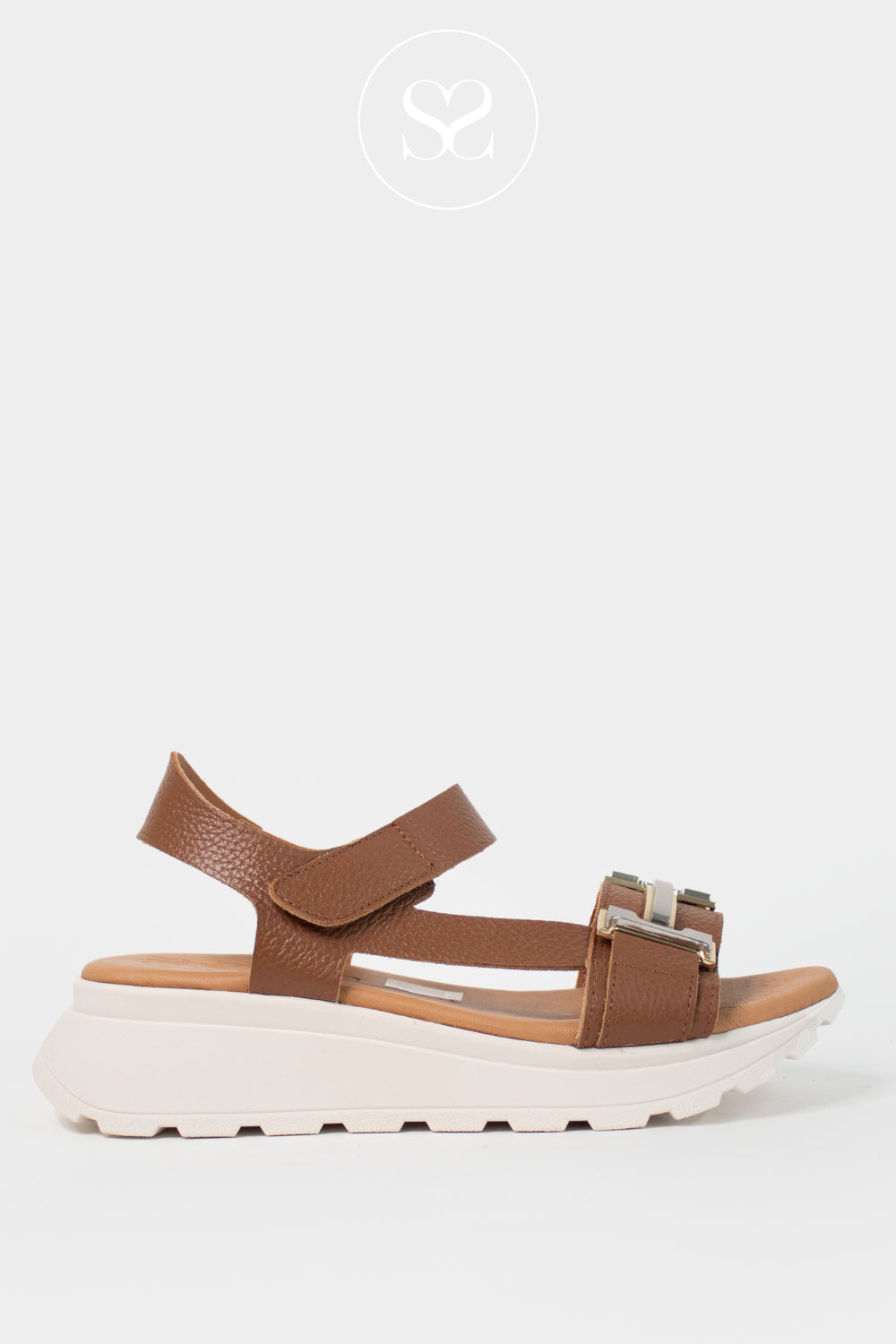 Oh My Sandals Tan Walking Sandals 5953 - Ireland