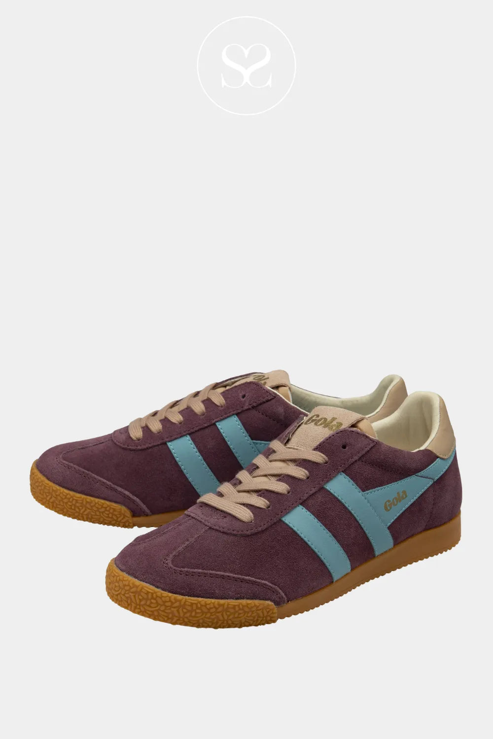 GOLA lace up womens sneakers Ireland with removable insoles ELAN