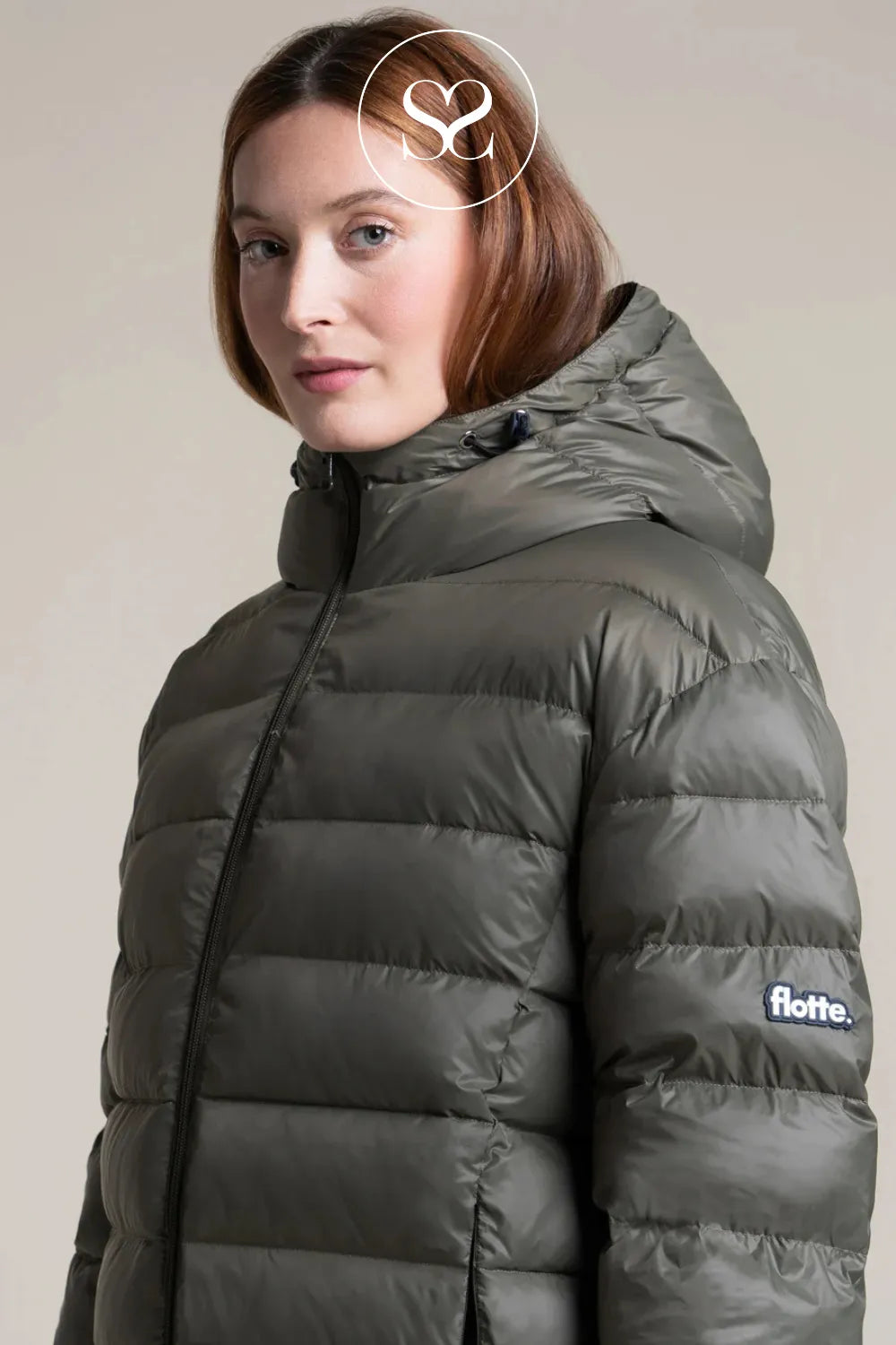 FLOTTE BLACK/KHAKI WATERPOOF LONG REVERSIBLE COAT VARENNES
