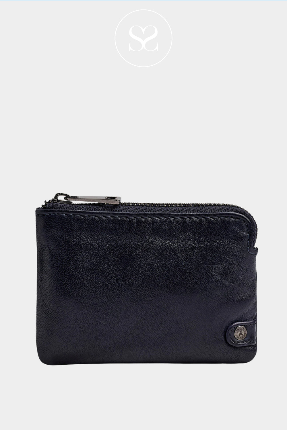 Depeche Navy Leather Purse - 13924 Ireland