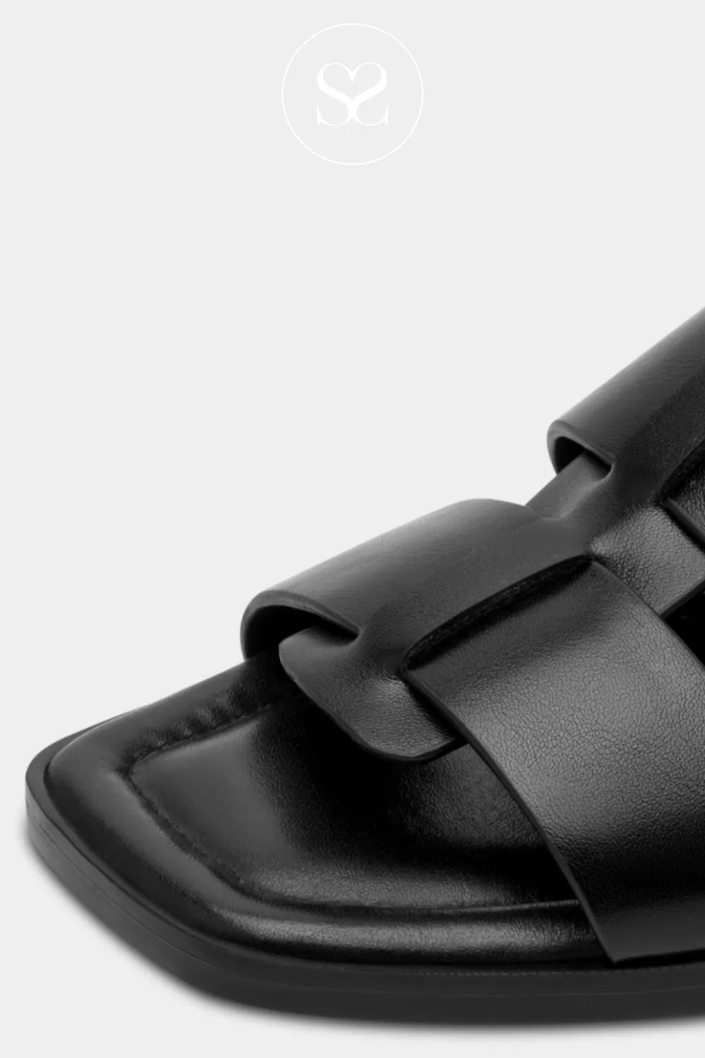 Tamaris Black Gladiator Sandals - 1-28117-46