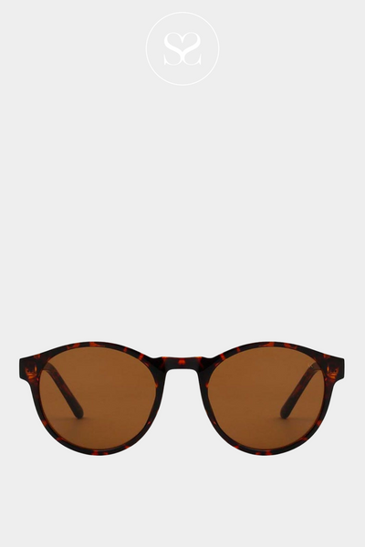 A.KJAERBEDE MARVIN TORTOISE SUNGLASSES | A.KJAERBEDE SUNGLASSES