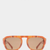 A.KJAERBEDE MAX BURNT AMBER SUNGLASSES