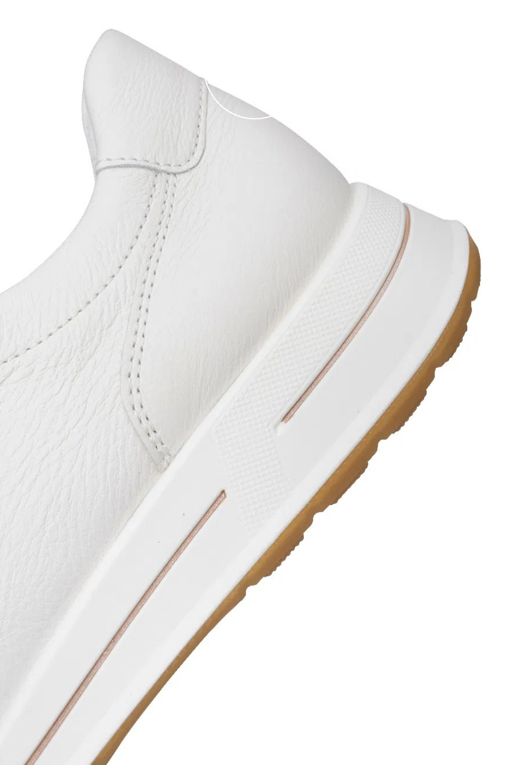 ARA 12-24801 cream leather neutral sneakers, Walking shoes. Soft leather and soft but supportive insole
