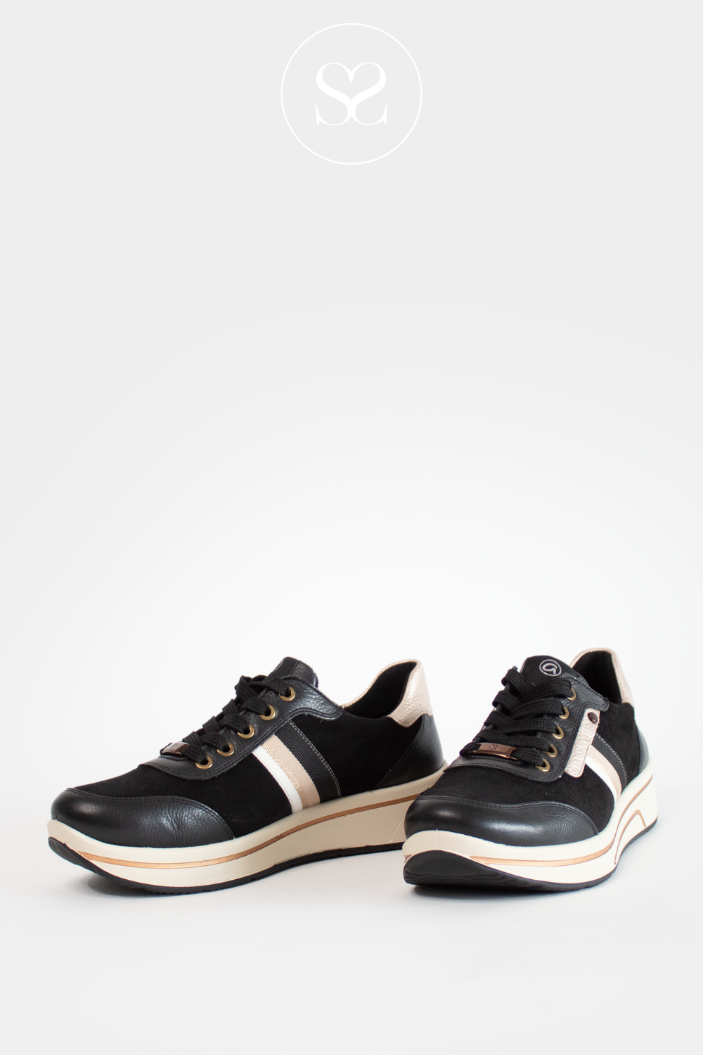 Ara black sneakers for Women, Ireland