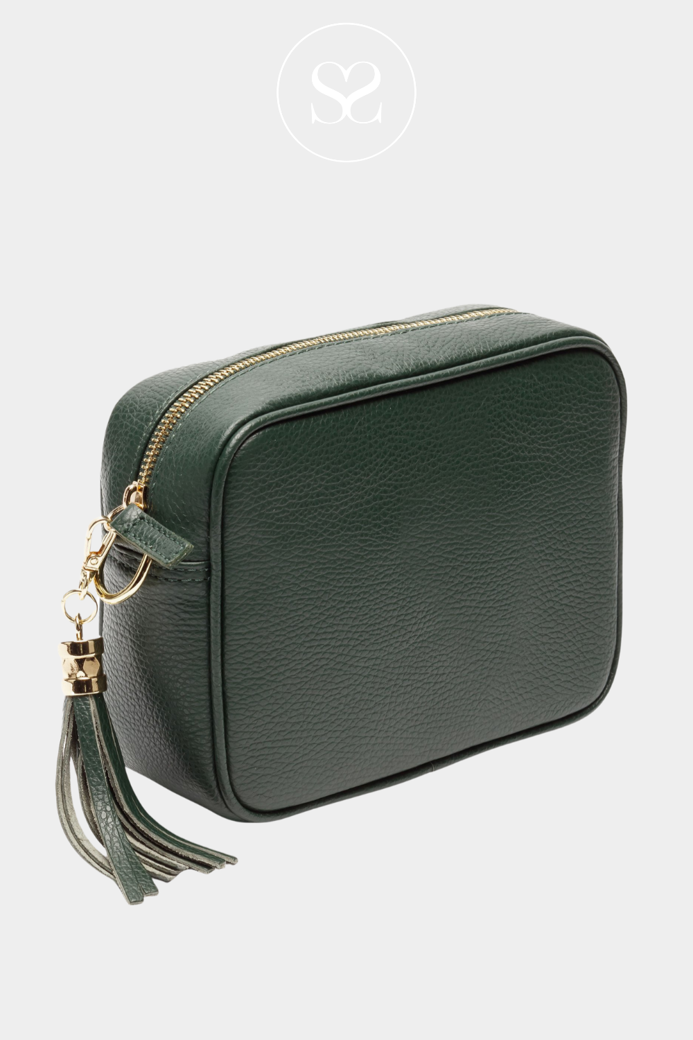 ELIE BEAUMONT GREEN CROSSBODY BAG