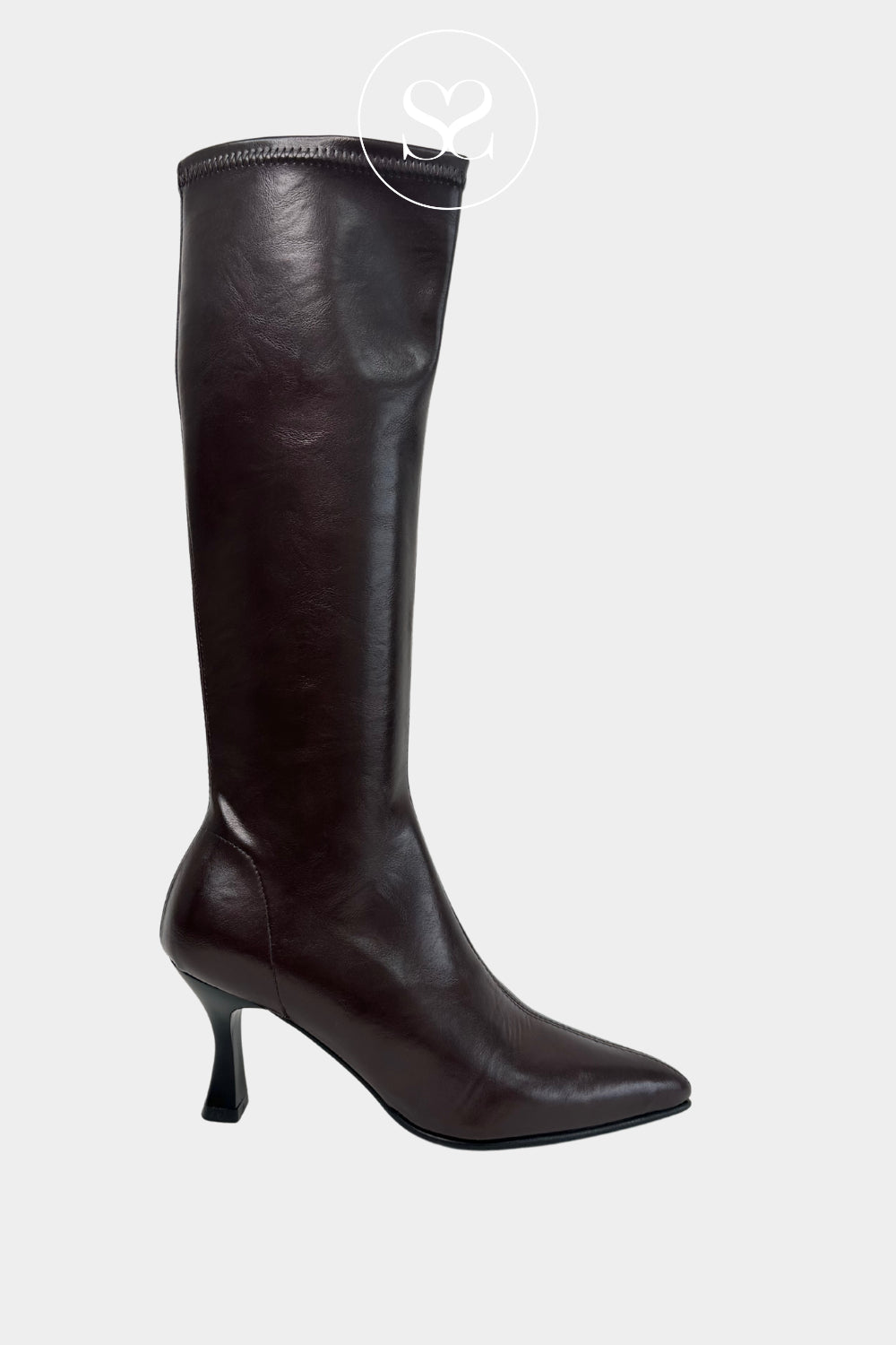 Miss elastic brown boots Ireland