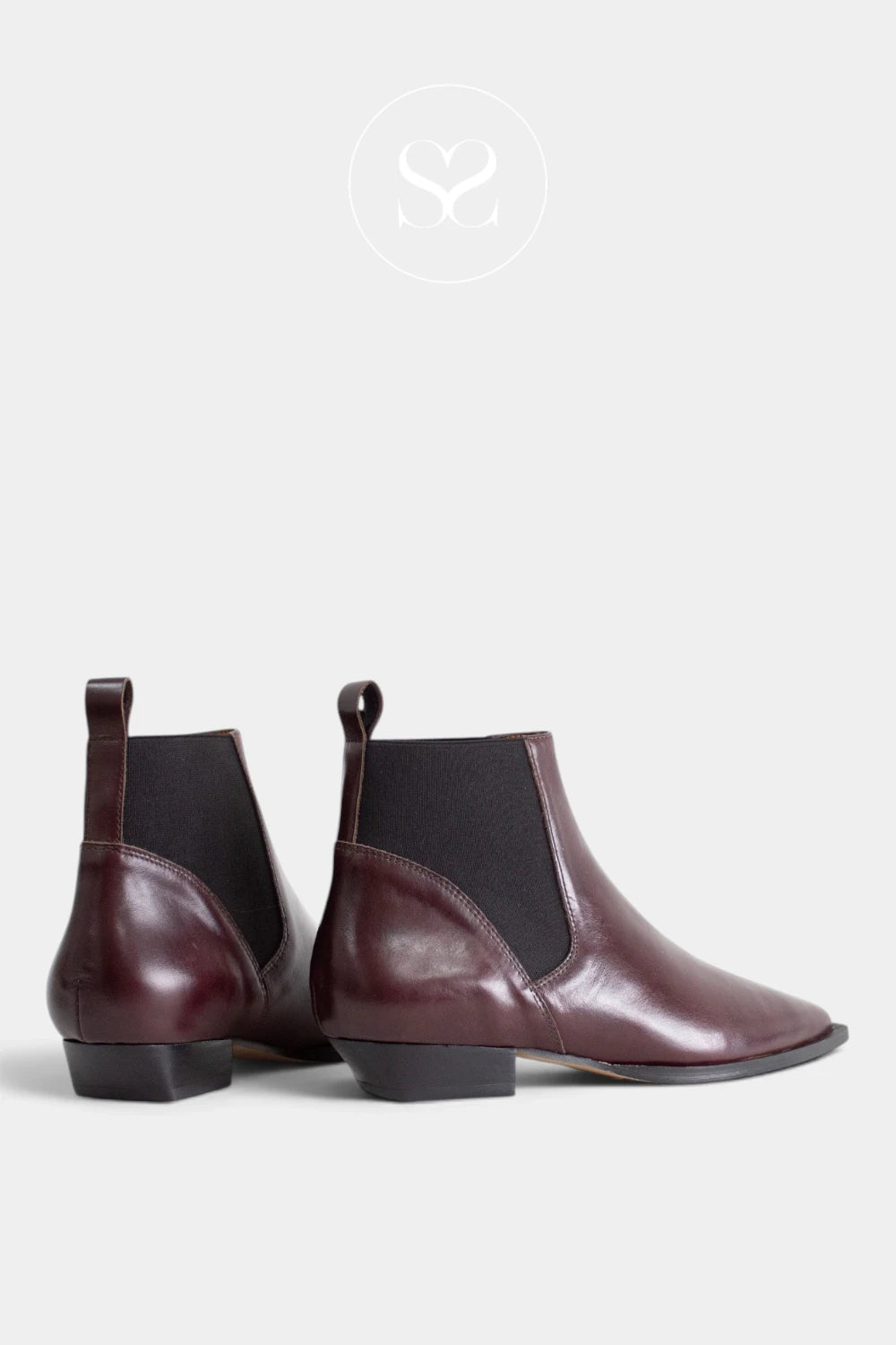 Angel Alarcon Brown Pointed Toe Chelsea Boot - Negade 26582