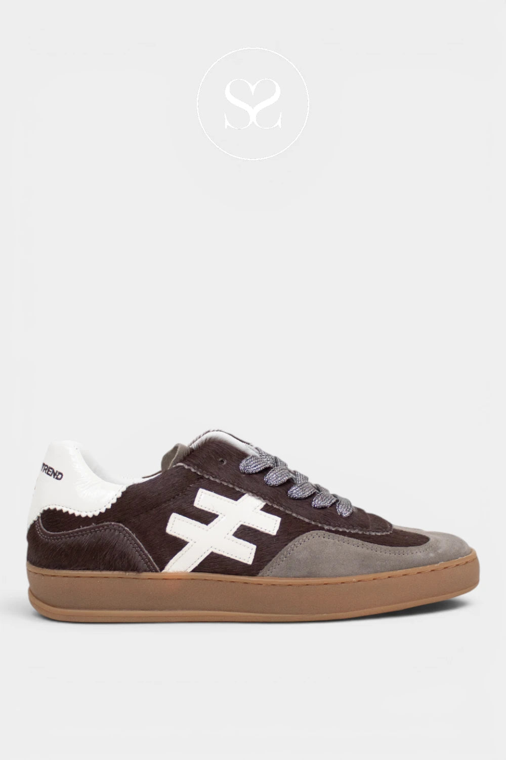 Another Trend Chocolate Brown Trainers A032-91