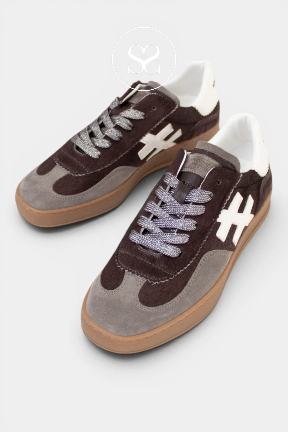 Another Trend Chocolate Brown Trainers A032-91