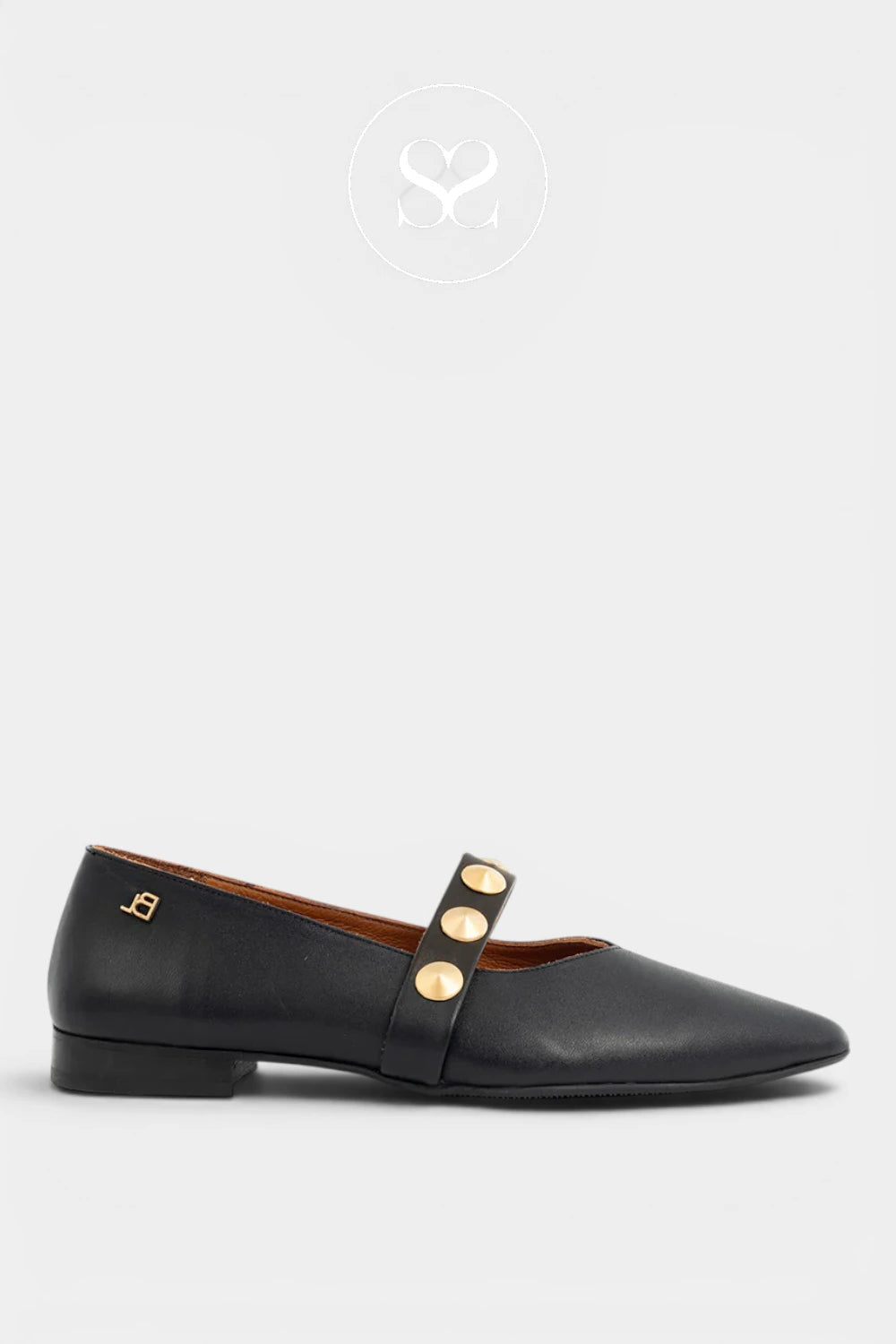 Babouche Black Ballerina Pumps - Flynn
