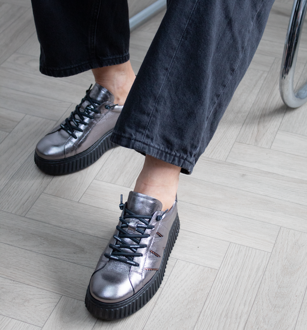 Metallic Trainers