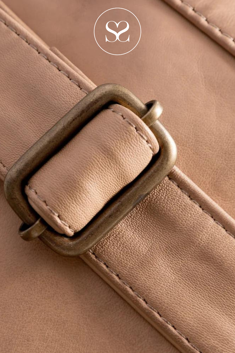 Camel 2025 leather briefcase