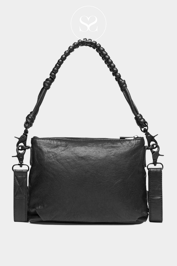 DEPECHE SMALL BLACK SHOULDER BAG / CLUTCH - Rococo Boutique Ireland