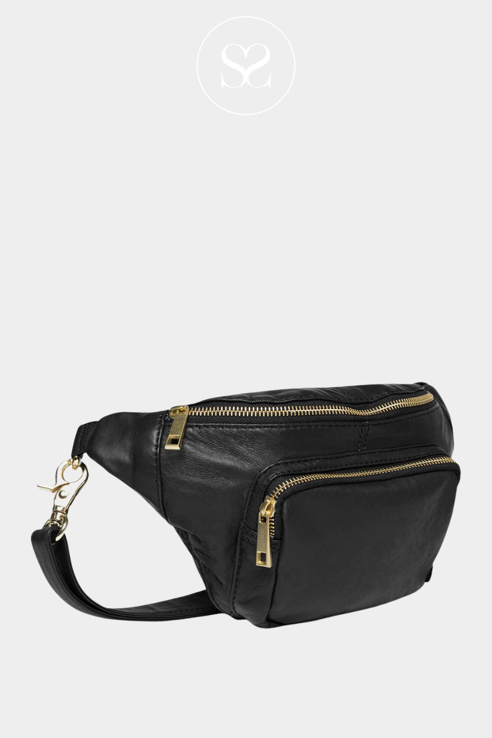 Buy Depeche black leather bags online Ireland