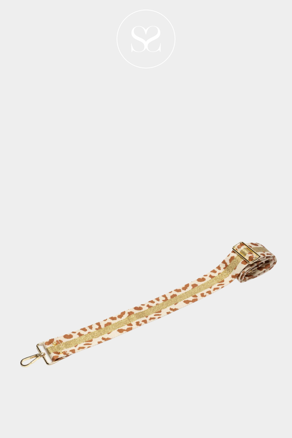 ELIE BEAUMONT GOLDEN GIRAFFE BAG STRAP