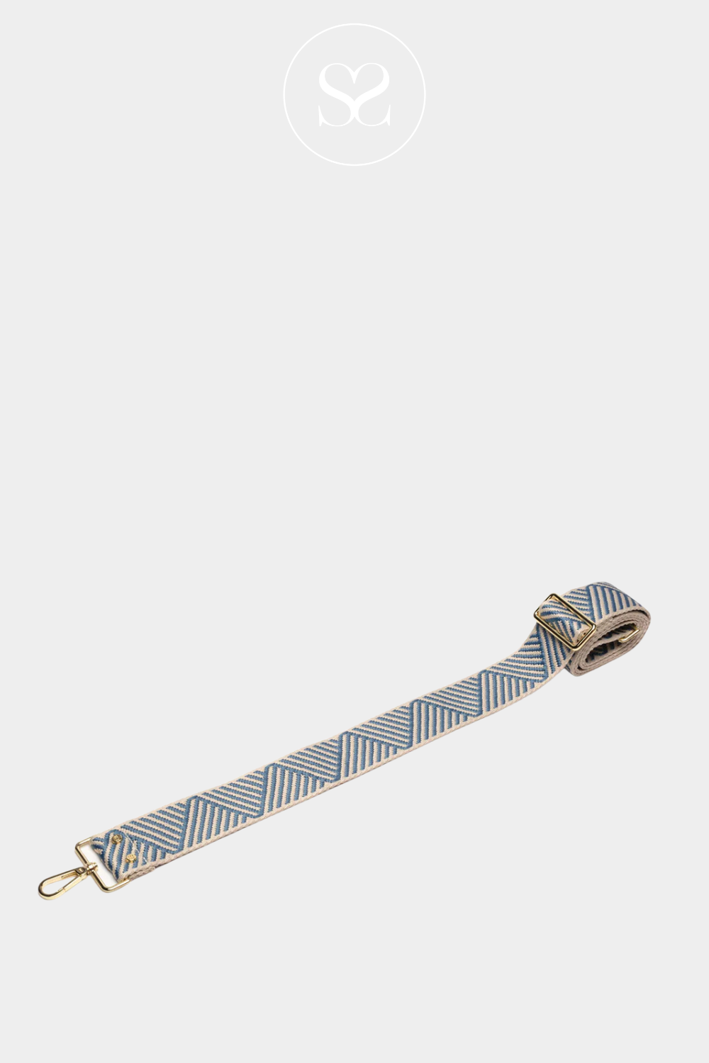 ELIE BEAUMONT BLUE AZTEC STRAP