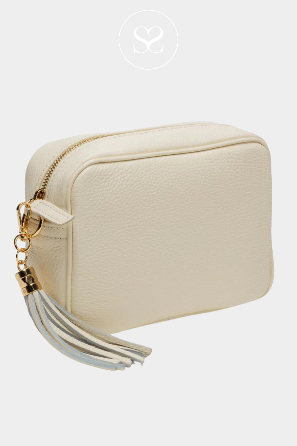 ELIE BEAUMONT -  CROSSBODY BAG -  IVORY