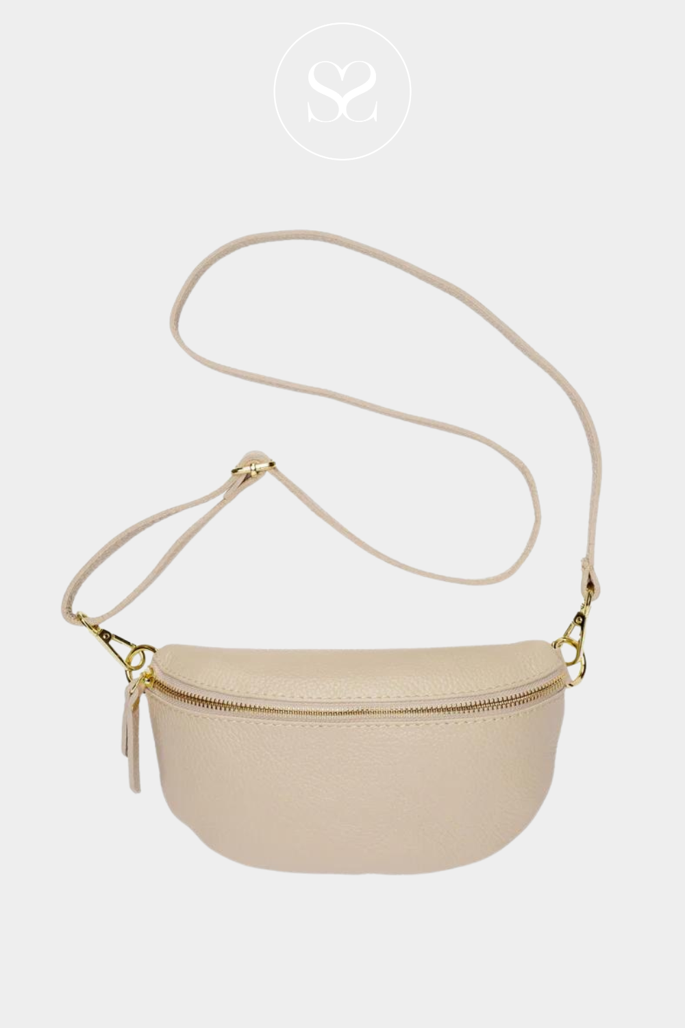 Sling Crossbody bag in cream from Elie Beaumont
